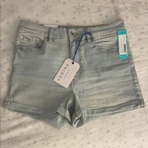 NEW Women’s Eunina Roxy Super High Rise Rolled Short, Size Medium